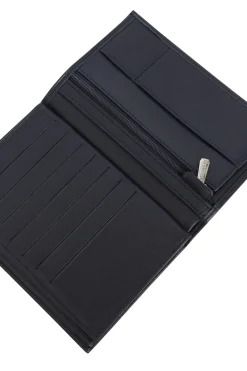 Portefeuille européen - 3 volets - Cuir