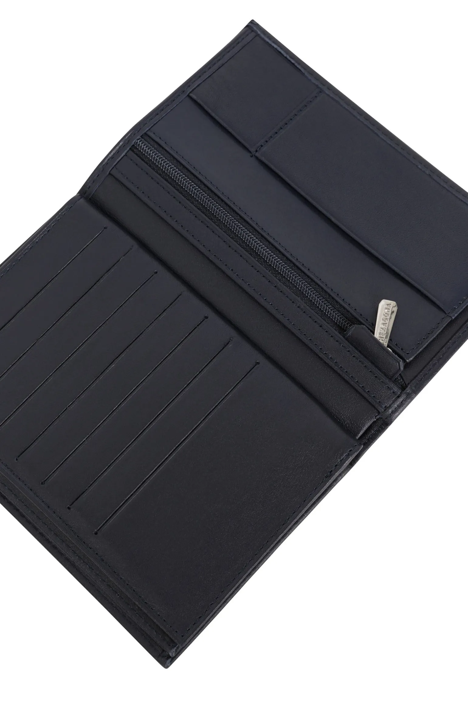 Portefeuille européen - 3 volets - Cuir