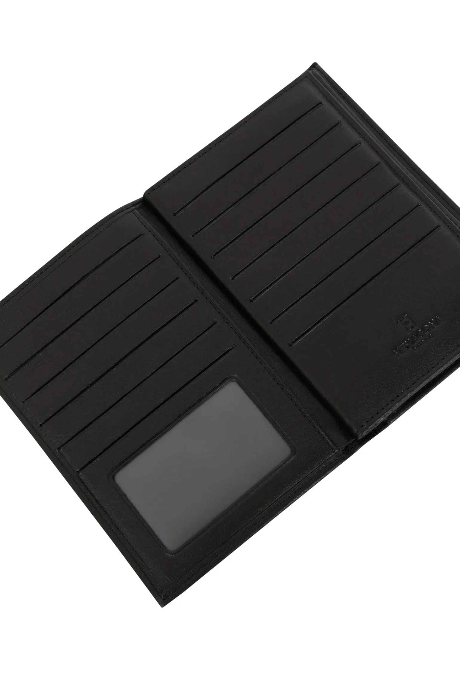 Portefeuille européen - 3 volets - Cuir