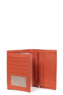 Portefeuille européen - 2 volets - Cuir