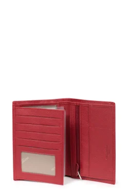 Portefeuille européen - 2 volets - Cuir