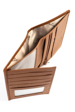 Portefeuille européen - 2 volets - Cuir