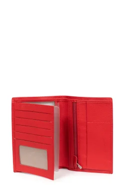 Portefeuille européen - 2 volets - Cuir