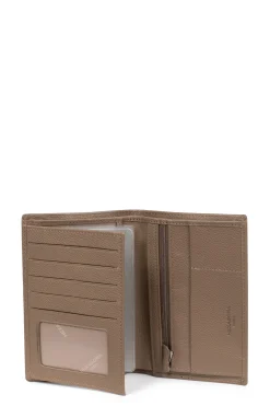 Portefeuille européen - 2 volets - Cuir