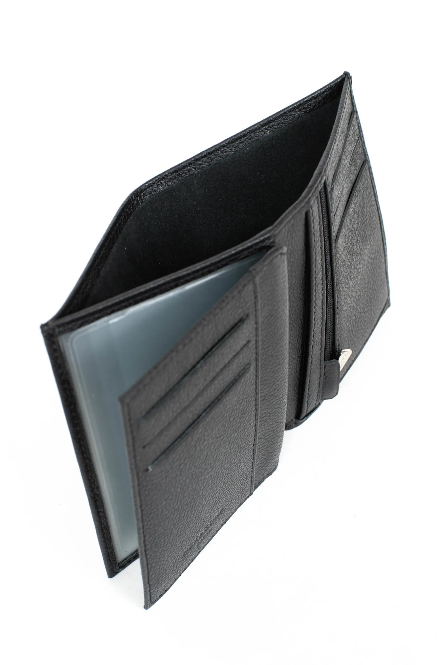Portefeuille européen - 2 volets - Cuir