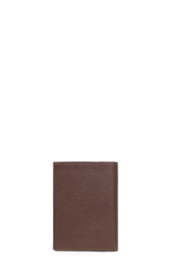 Portefeuille européen - 2 volets - Cuir