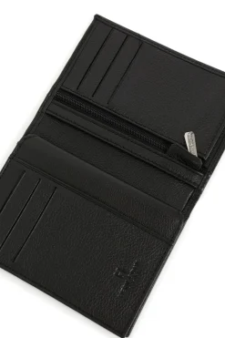 Portefeuille européen - 2 volets - Cuir