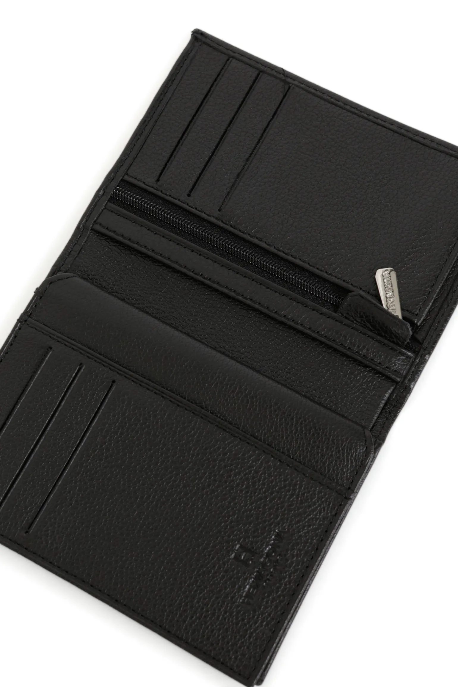 Portefeuille européen - 2 volets - Cuir