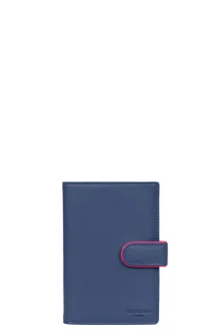 Portefeuille européen - 2 volets - Cuir
