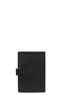 Portefeuille européen - 2 volets - Cuir