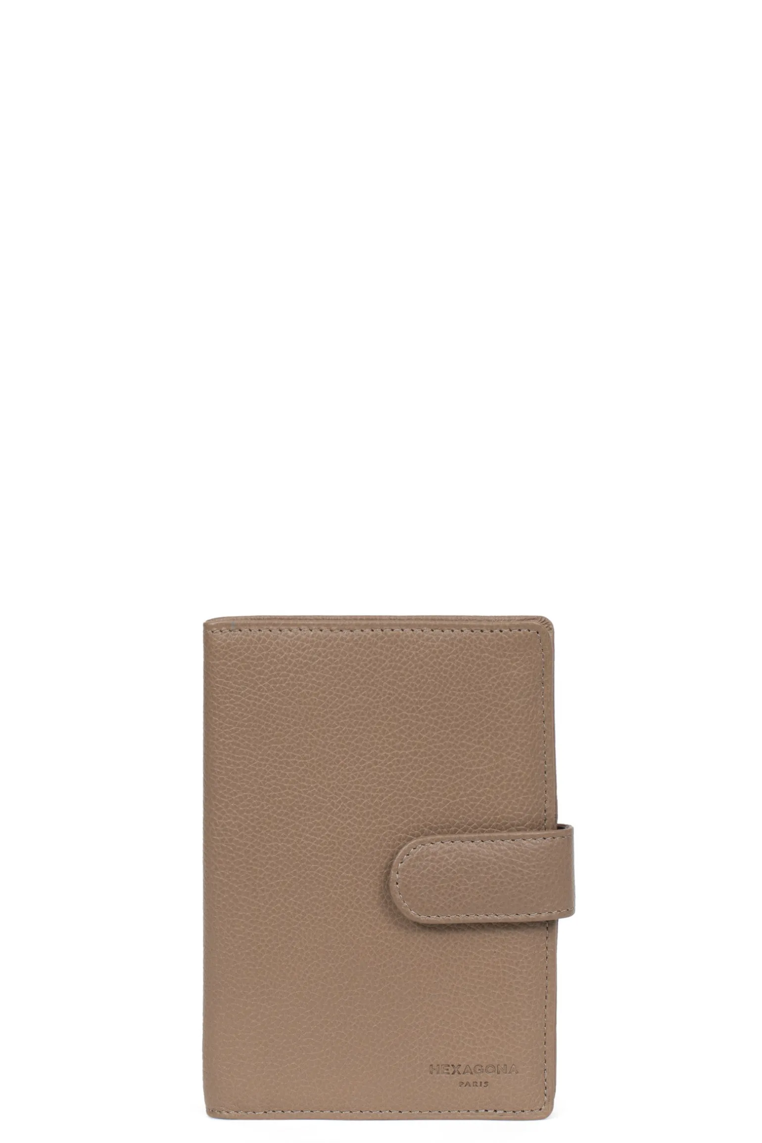 Portefeuille européen - 2 volets - Cuir