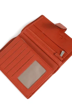 Portefeuille européen - 2 volets - Cuir
