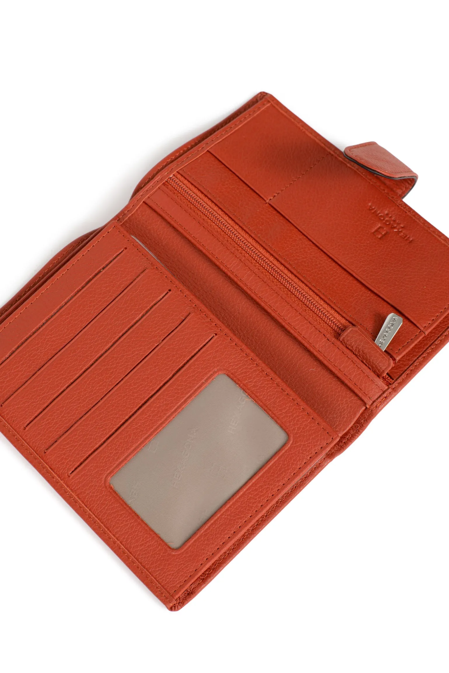 Portefeuille européen - 2 volets - Cuir