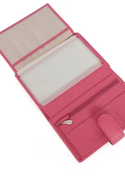 Portefeuille européen - 2 volets - Cuir