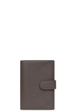 Portefeuille européen - 2 volets - Cuir