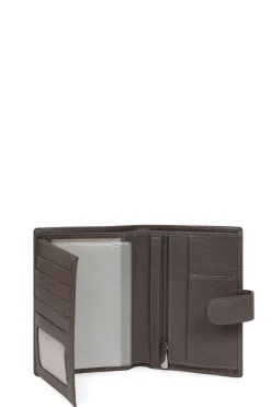 Portefeuille européen - 2 volets - Cuir