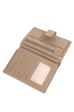 Portefeuille européen - 2 volets - Cuir