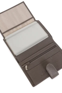 Portefeuille européen - 2 volets - Cuir