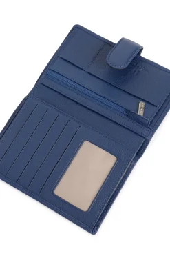 Portefeuille européen - 2 volets - Cuir