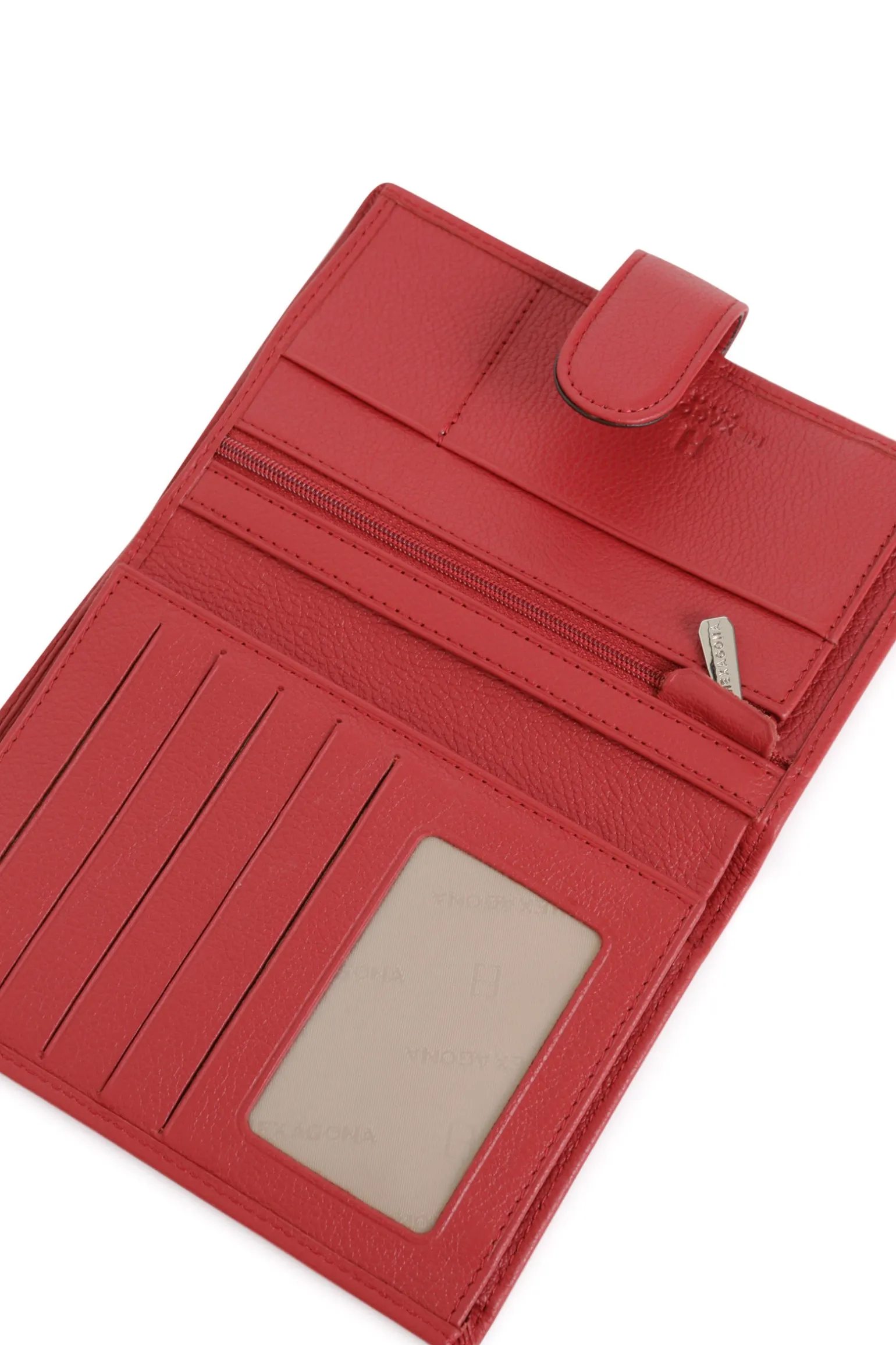 Portefeuille européen - 2 volets - Cuir