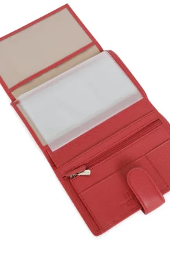 Portefeuille européen - 2 volets - Cuir