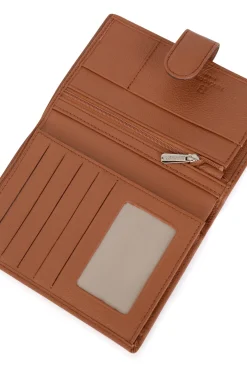 Portefeuille européen - 2 volets - Cuir