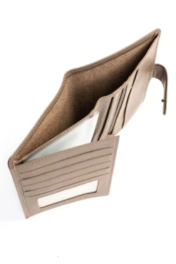 Portefeuille européen - 2 volets - Cuir