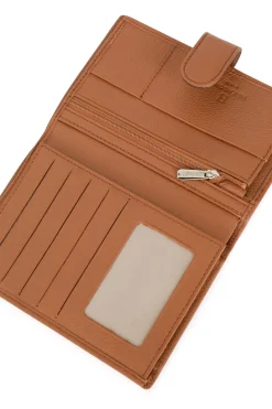 Portefeuille européen - 2 volets - Cuir
