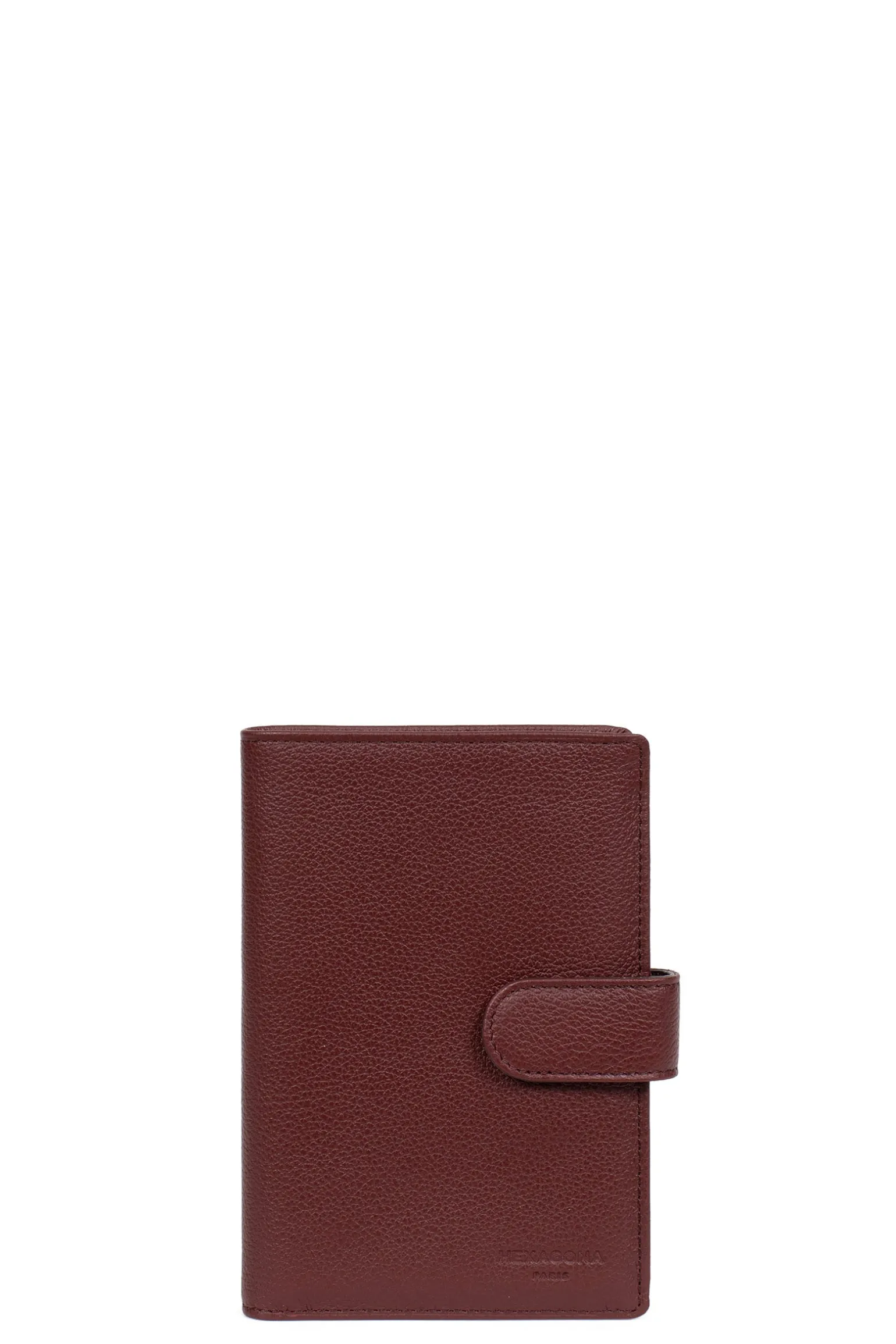 Portefeuille européen - 2 volets - Cuir