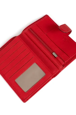 Portefeuille européen - 2 volets - Cuir