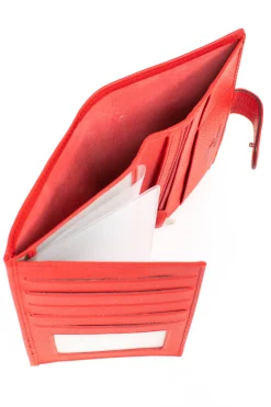 Portefeuille européen - 2 volets - Cuir