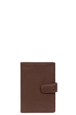 Portefeuille européen - 2 volets - Cuir