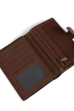 Portefeuille européen - 2 volets - Cuir