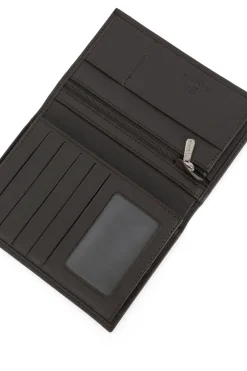 Portefeuille européen - 2 volets - Cuir