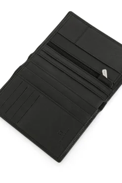 Portefeuille européen - 2 volets - Cuir