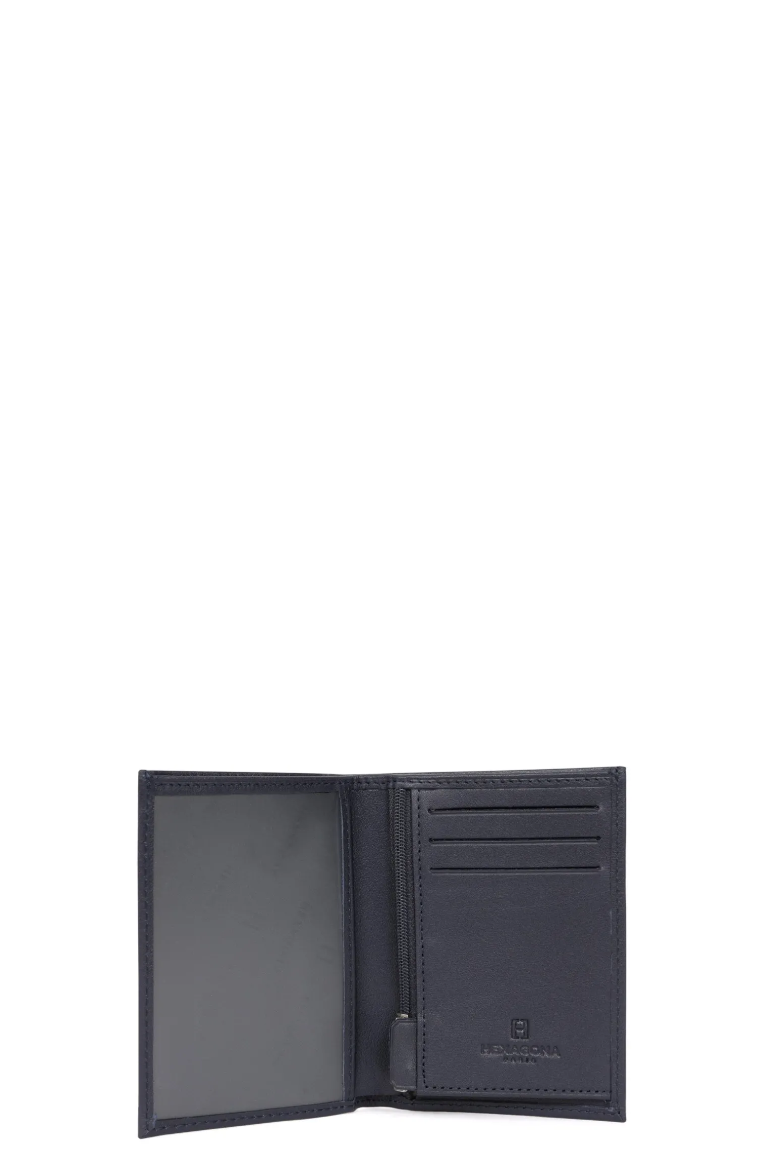 Portefeuille européen - 1 volet - Cuir