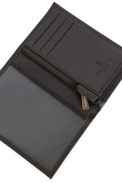 Portefeuille européen - 1 volet - Cuir