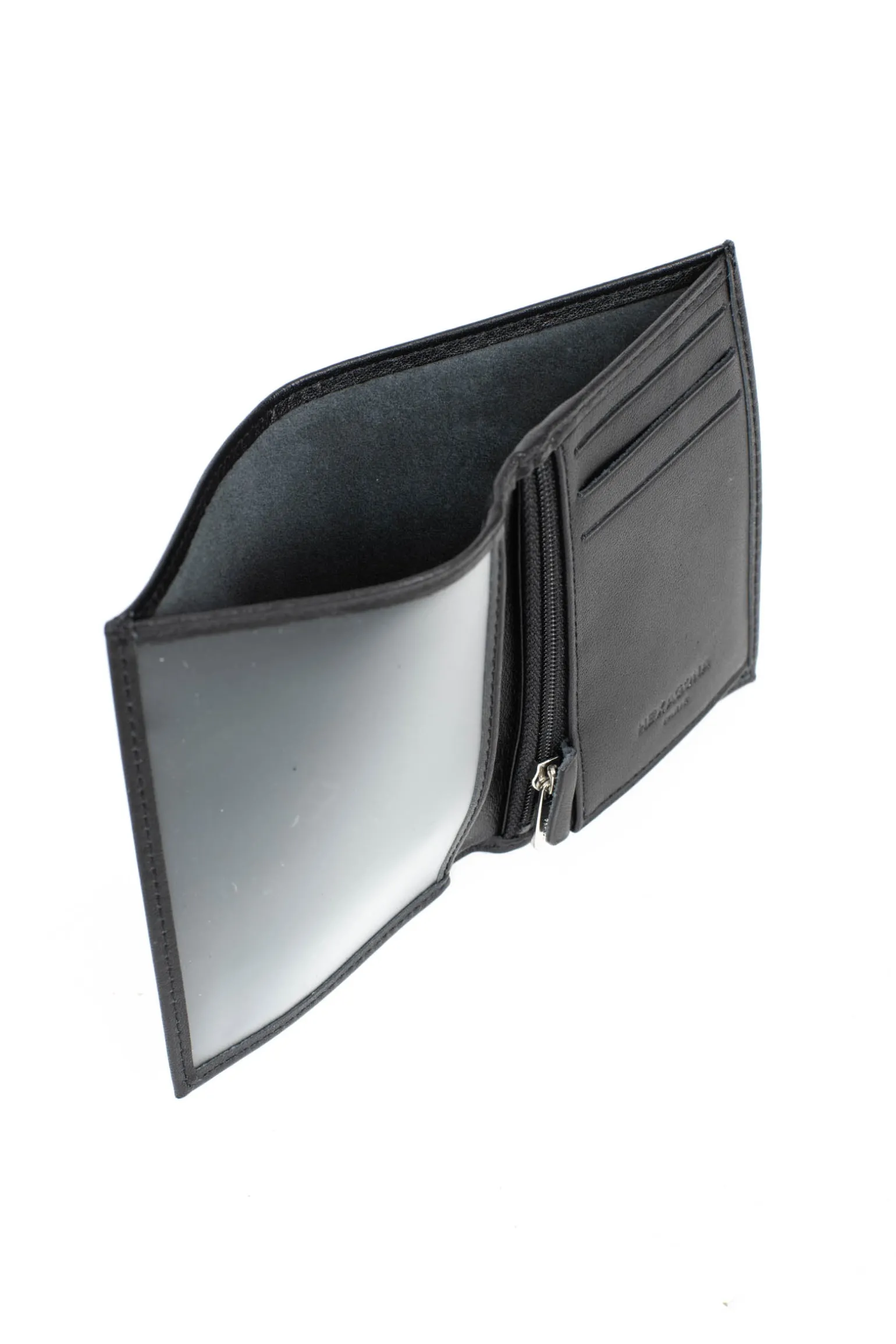 Portefeuille européen - 1 volet - Cuir