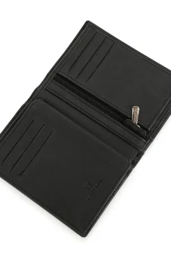 Portefeuille européen - 2 volets - Cuir