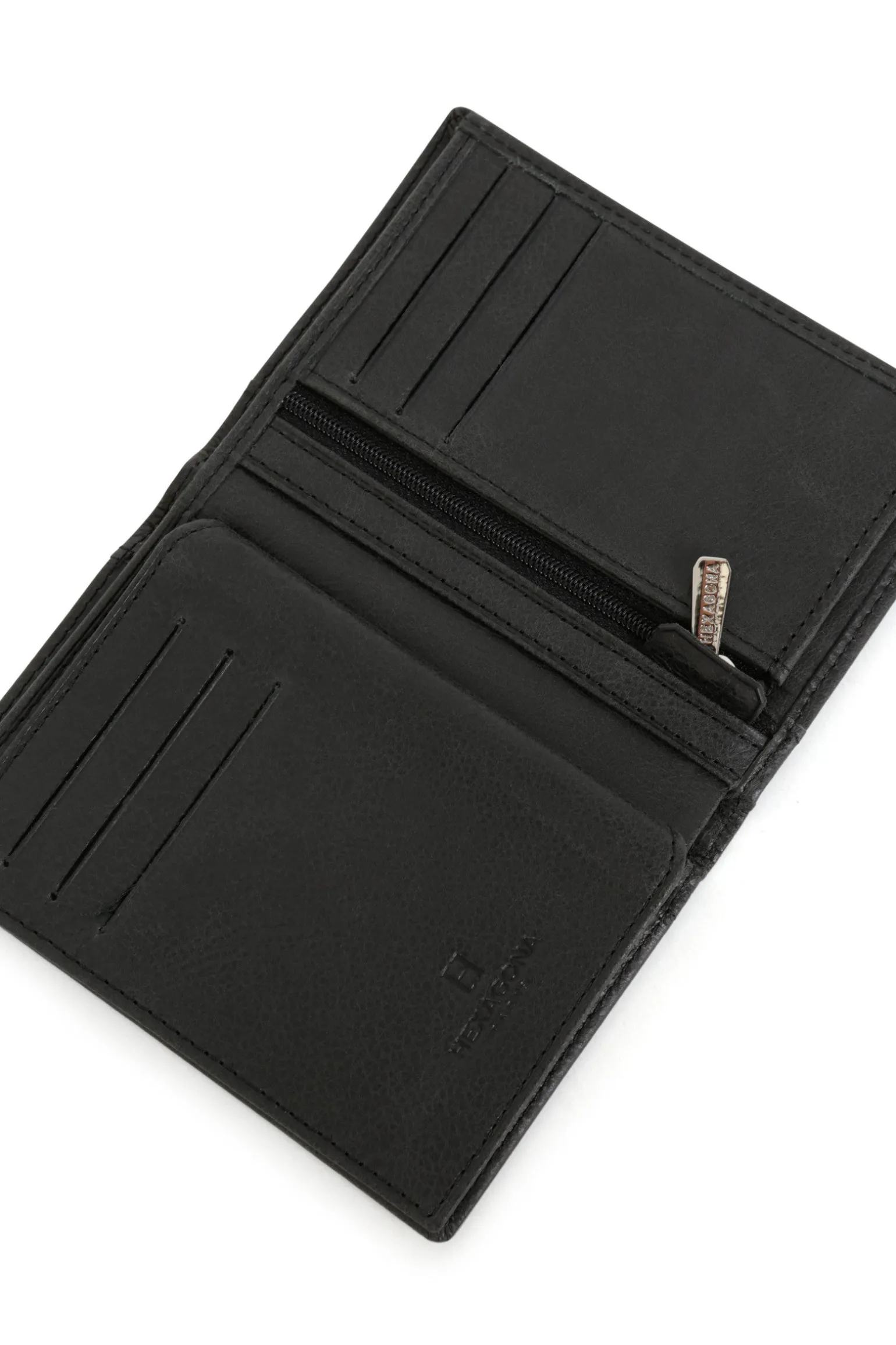Portefeuille européen - 2 volets - Cuir
