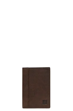 Portefeuille européen - 2 volets - Cuir