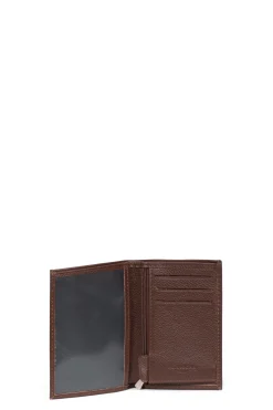 Portefeuille européen - 1 volet - Cuir