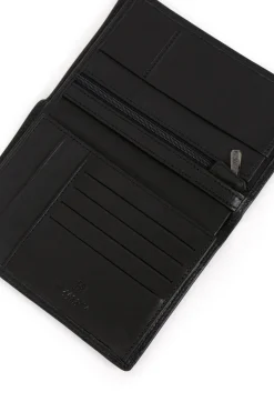 Portefeuille européen - 2 volets - Stop RFID - Cuir