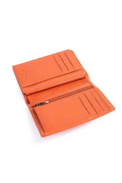Portefeuille européen - 2 volets - Cuir