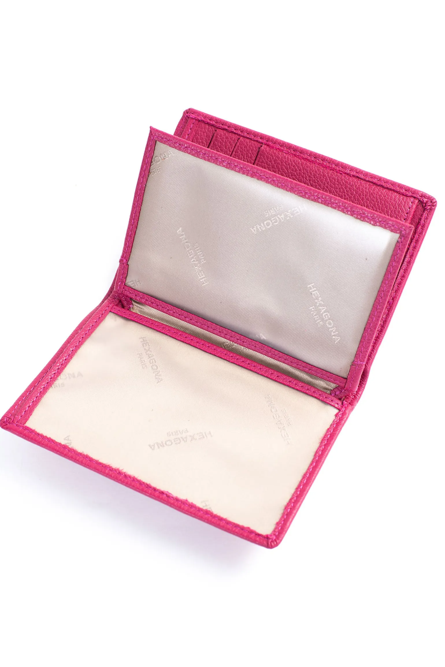 Portefeuille européen - 2 volets - Cuir