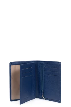 Portefeuille européen - 2 volets - Cuir