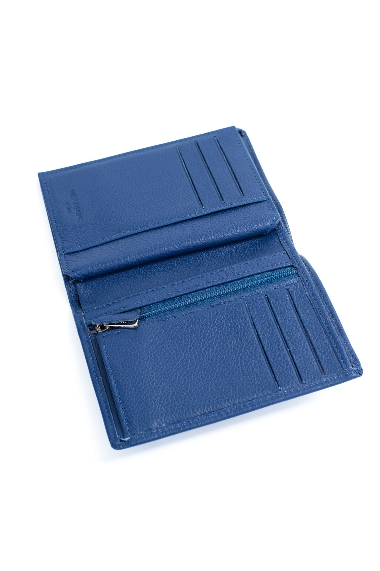 Portefeuille européen - 2 volets - Cuir