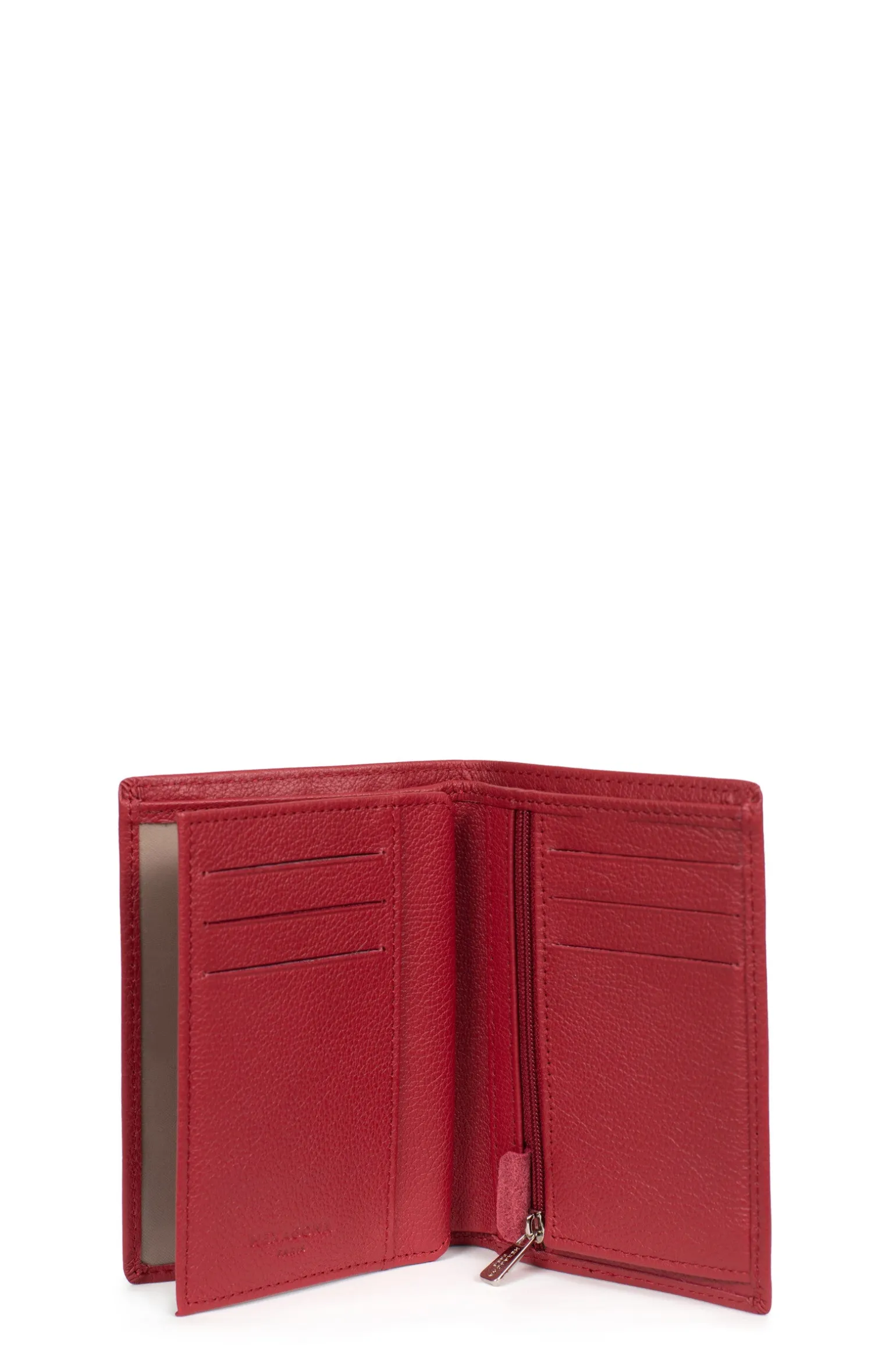 Portefeuille européen - 2 volets - Cuir