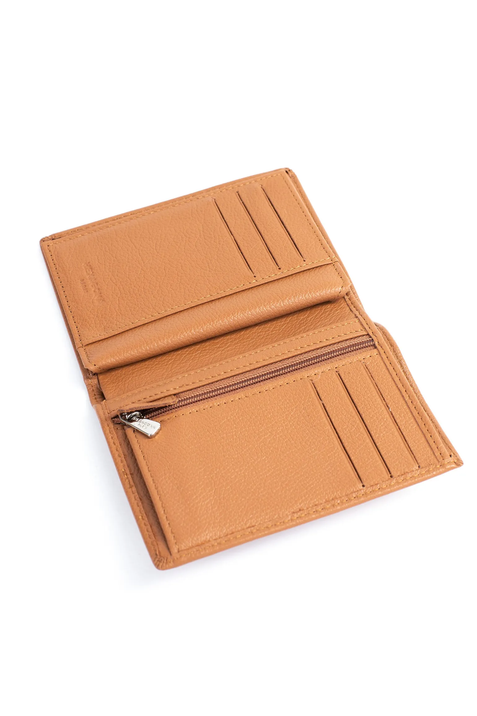 Portefeuille européen - 2 volets - Cuir