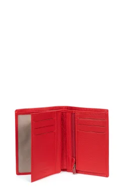 Portefeuille européen - 2 volets - Cuir